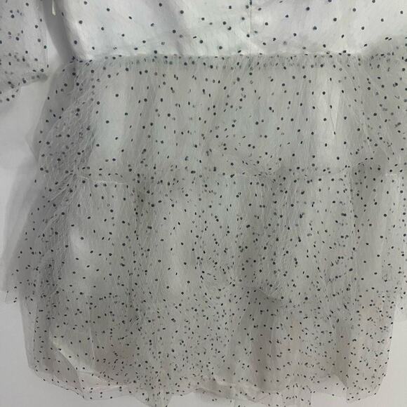ALICE MCCALL MYSTERIA MINI POLKA DOT COCKTAIL DRESS IN PORCELAIN SZ US4‎ EU 36 - Picture 11 of 16
